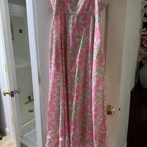Spaghetti strap maxi dress